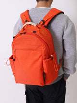 WHEELIE&CO. 旅と日常のお供に ナイロンバックパック_ORANGE