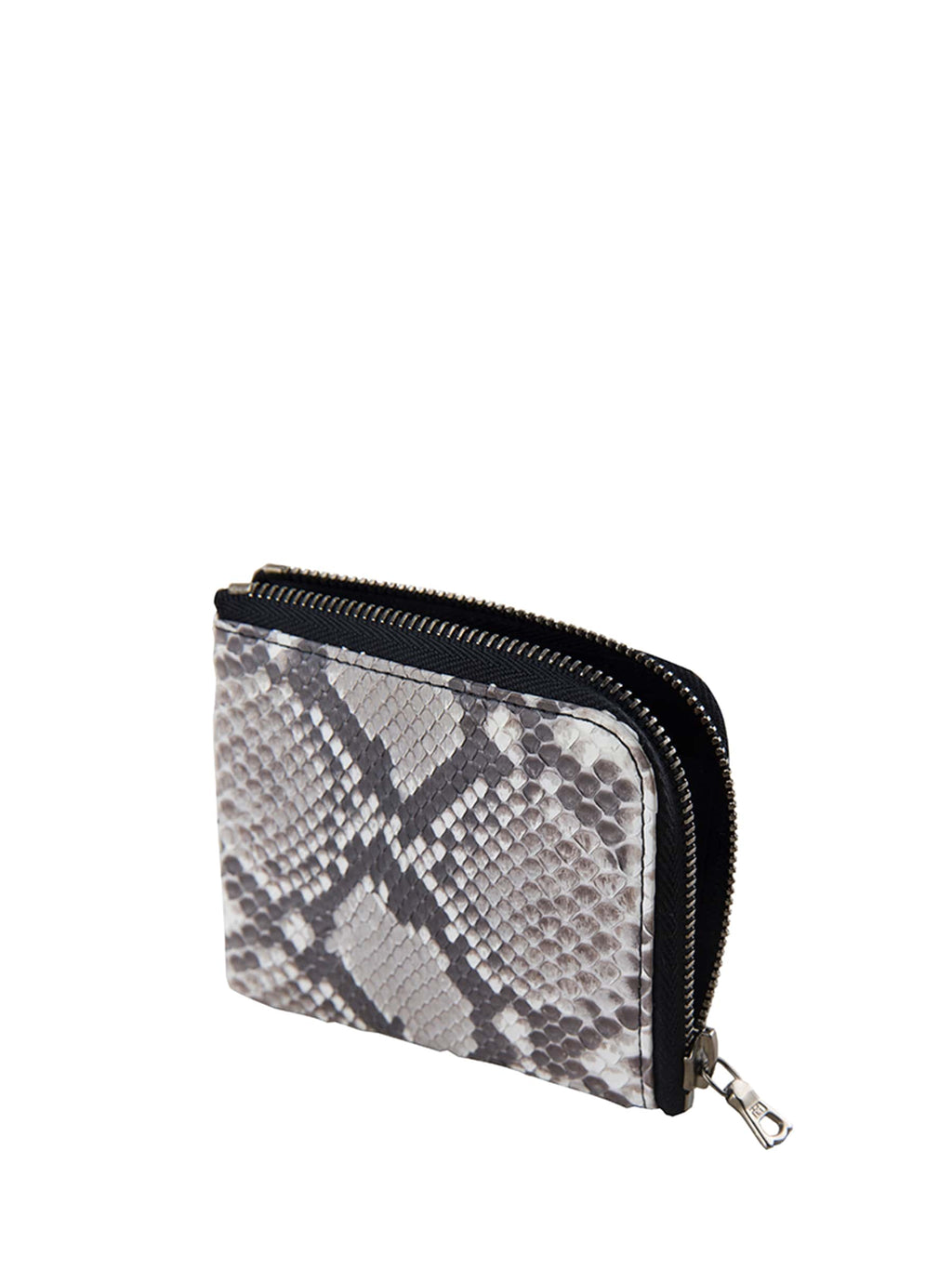 Black and white snake print outlet purse