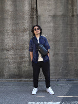 レザー チェストボディバッグ カツユキコダマ