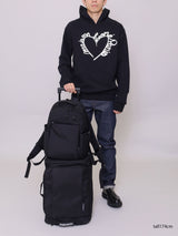 WHEELIE&CO. 旅と日常のお供に。軽量なナイロンバックパック_BLACK