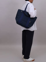 WHEELIE&CO. 収納力大の軽量トートバッグ NAVY