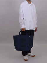 WHEELIE&CO. 収納力大の軽量トートバッグ NAVY
