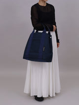 WHEELIE&CO. 収納力大の軽量トートバッグ NAVY