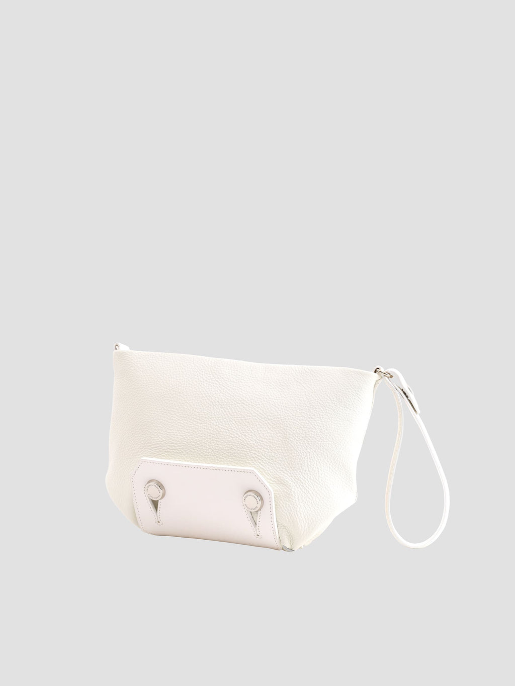 aratama ホワイト パッチワーク ショルダーバッグ スマートながら個性的なクラッチ&ショルダーバッグ_SURGE #WHITE