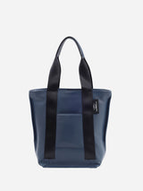 ON/OFF 対応 優秀なレザートートバッグ (縦型) NAVY