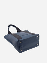 ON/OFF 対応 優秀なレザートートバッグ (縦型) NAVY