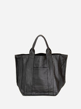 軽量で肌触りのよいBIGレザートートバッグ *SALE