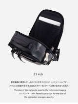PACK-2 leatherbackpack (for 16inch pc) 洋服好きにお薦めなカツユキコダマのレザーバックパック