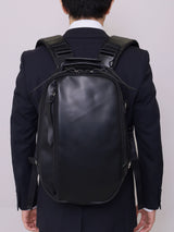 PACK-5 leather backpack (for 14inch pc) スタイリングがキマるカツユキコダマのレザーバックパック