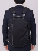 PACK-5-NYLON (for 14inch pc) 雨の日でも安心。間口が広く物の出し入れが楽で洋服とのコーディネートが楽しい カツユキコダマのナイロンバックパック