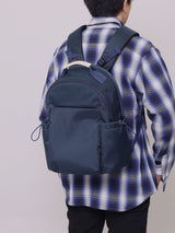 WHEELIE&CO. 旅と日常のお供に。軽量なナイロンバックパック_NAVY