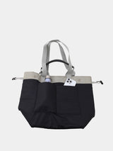 WHEELIE&CO. 収納力大の軽量トートバッグ_GREIGE