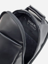 PACK-6-leather backpack (for 14inch pc) ビジネスバッグにお薦め。スーツに合わせ易いカツユキコダマのバックパック