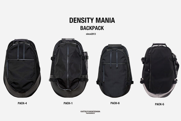 DENSITY MANIA バックパック NYLONシリーズが再入荷しました