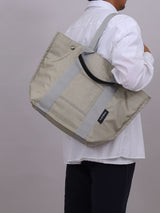 WHEELIE&CO. 収納力大の軽量トートバッグ_GREIGE