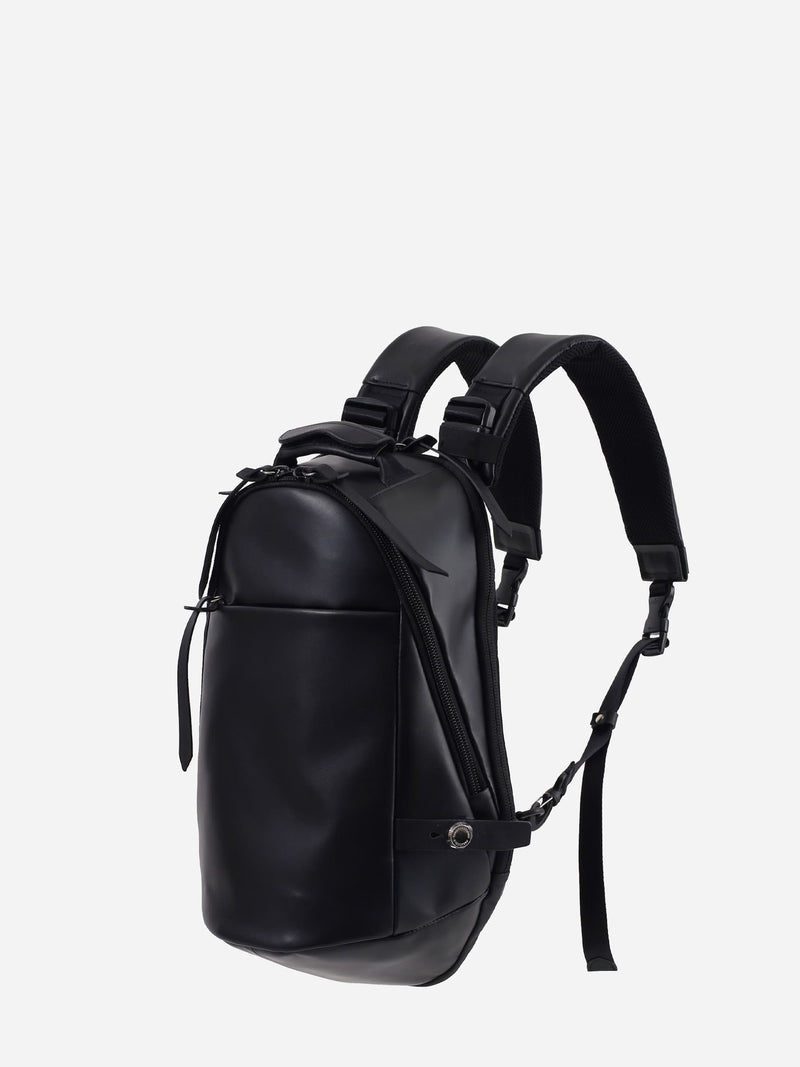 PACK-6-leather backpack (for 14inch pc) ビジネスバッグにお薦め。スーツに合わせ易いカツユキコダマのバックパック