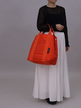 WHEELIE&CO. 収納力大の軽量トートバッグ ORANGE