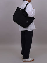 WHEELIE&CO. 収納力大の軽量トートバッグ BLACK