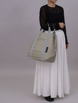 WHEELIE&CO. 収納力大の軽量トートバッグ_GREIGE