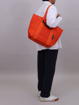 WHEELIE&CO. 収納力大の軽量トートバッグ ORANGE
