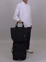 WHEELIE&CO. 収納力大の軽量トートバッグ BLACK