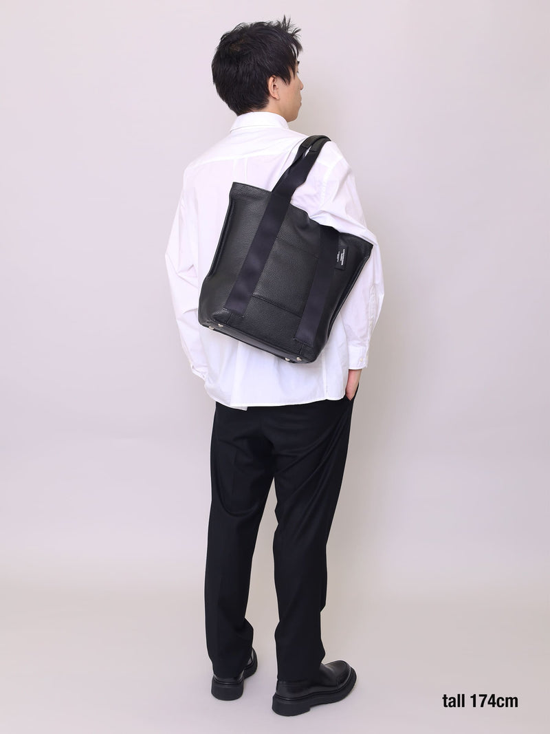 オン・オフ対応 A4サイズレザートートバッグ – KATSUYUKIKODAMA PARADIDDLE