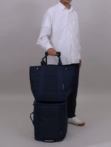 WHEELIE&CO. 収納力大の軽量トートバッグ NAVY