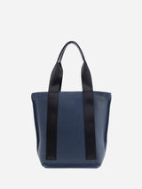 ON/OFF 対応 優秀なレザートートバッグ (縦型) NAVY