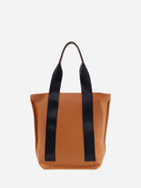 ON/OFF 対応 優秀なレザートートバッグ (縦型) CAMEL