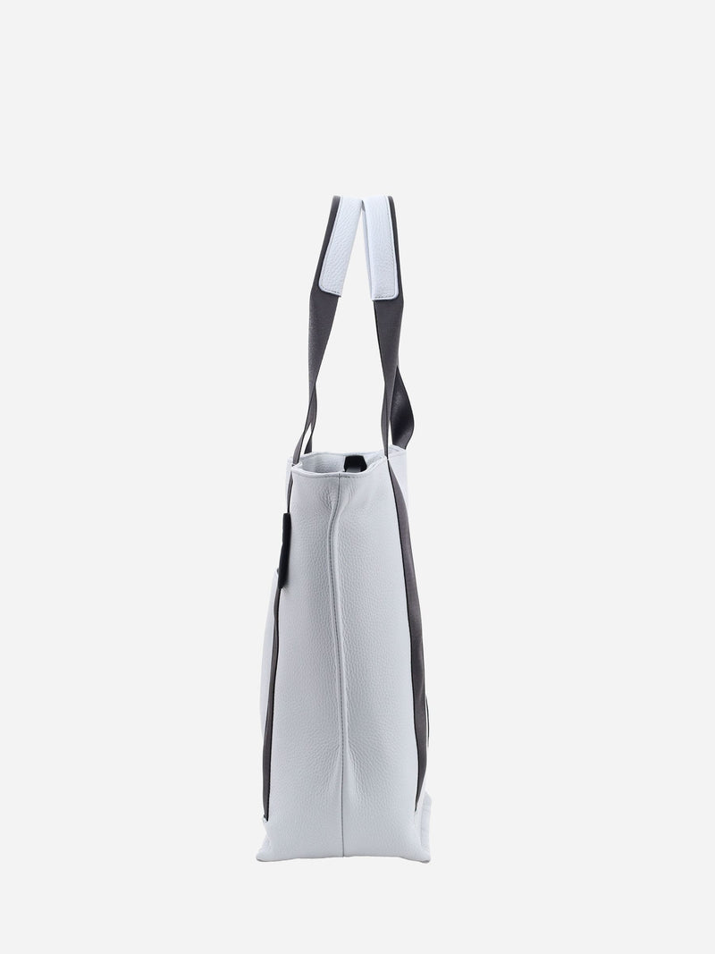 美品 トートバッグ レザー ブルーグレー系 横45×縦27×マチ11cm 札幌 北20条店 オン・オフ対応 A4サイズレザートートバッグ – KATSUYUKIKODAMA PARADIDDLE