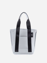 ON/OFF 対応 優秀なレザートートバッグ (縦型) MIST BLUE