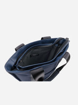 ON/OFF 対応 優秀なレザートートバッグ (縦型) NAVY