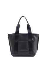 ON/OFF 対応 優秀なレザートートバッグ (横型) BLACK