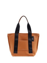 ON/OFF 対応 優秀なレザートートバッグ (横型) CAMEL