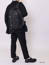 PACK-1 leather backpack (for 16inch pc)カツユキコダマのアイコニック レザーバックパック