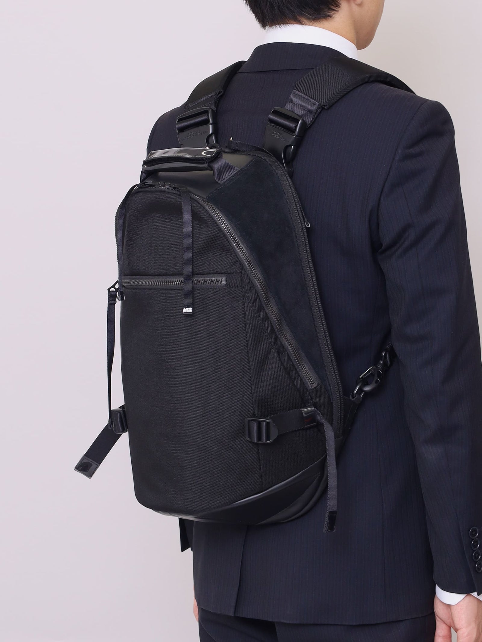 ユキエモンのリュック 雨天でも使い易いナイロンリュックサック designers backpack