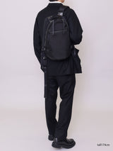 PACK-6 nylon backpack (for 14inch pc) 雨の日でも安心。ビジネスシーンに合わせ易いカツユキコダマのナイロンバックパック