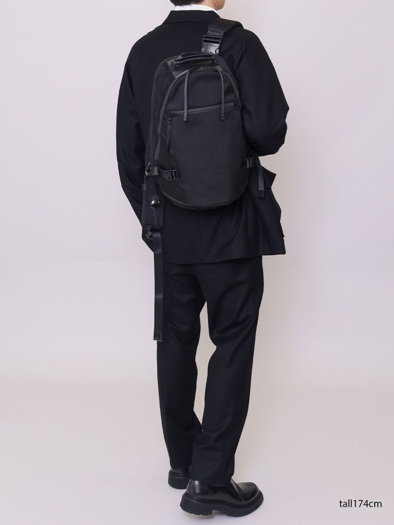 PACK-6 nylon backpack (for 14inch pc) 雨の日でも安心。ビジネスシーンに合わせ易いカツユキコダマのナイロンバックパック