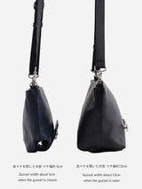 スマートながら個性的なクラッチ&ショルダーバッグ_SURGE #NAVY