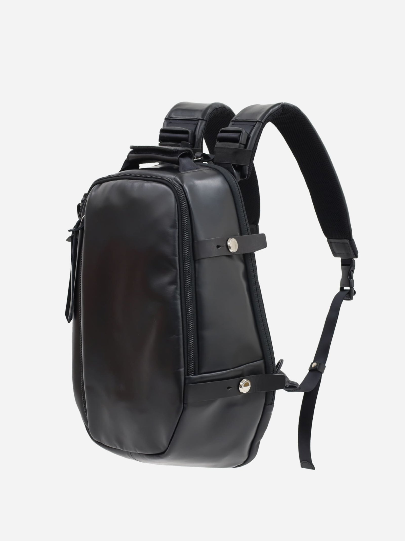 PACK-5 leather backpack (for 14inch pc) スタイリングがキマるカツユキコダマのレザーバックパック –  KATSUYUKIKODAMA PARADIDDLE