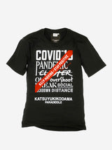 COVID19 記念 グラフィック wall Tシャツ  *SALE
