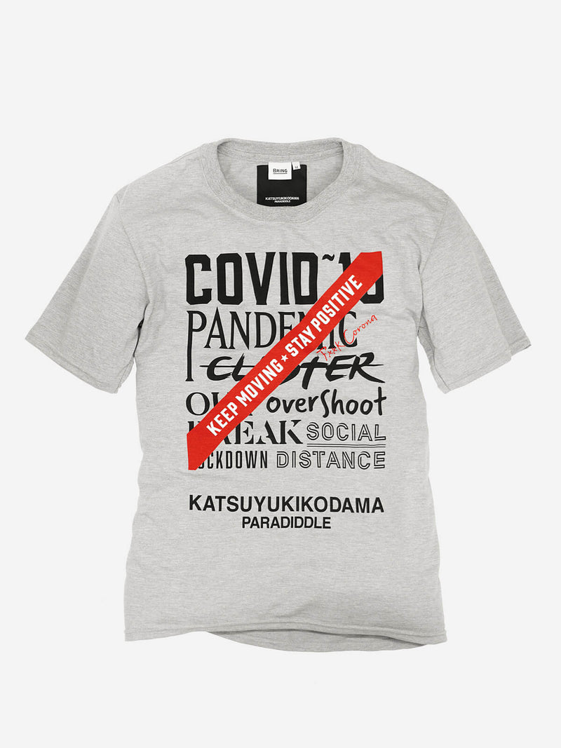 COVID19 記念 グラフィック wall Tシャツ  *SALE